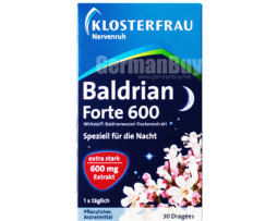Klosterfrau Valerian Forte 600 (extra strong) coated tablets from Germany