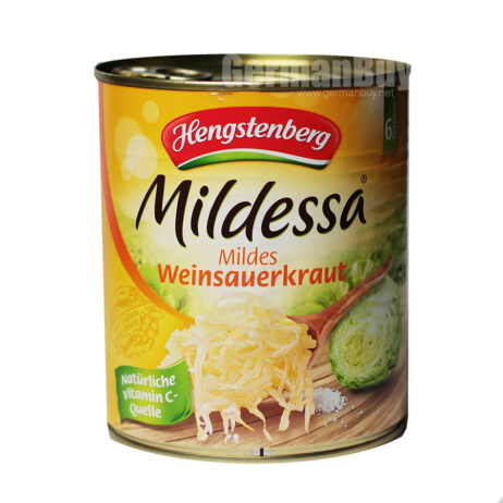 Hengstenberg German Sauerkraut Mildessa Classic Mild from Germany