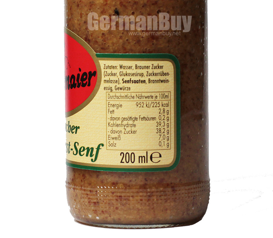 Händlmaier’s Original Bavarian Weisswurst Sweet Mustard Buy German