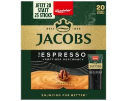 Jacobs Espresso Instant Coffee Sticks