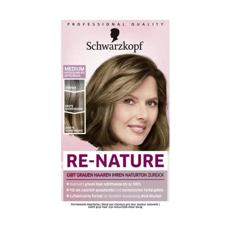 Schwarzkopf ReNature Anti Gray Hair Women's Natural Coloring Kit