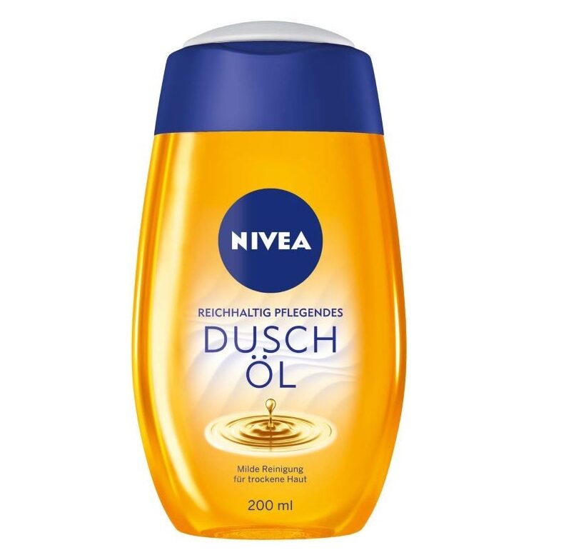 Nivea Natural Pampering Shower Oil 200 ml / 6.7 Fluid
