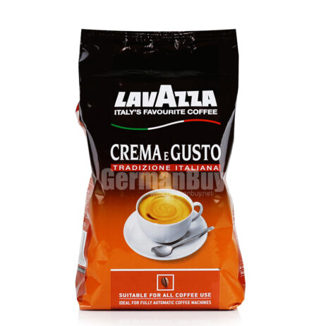 LavAzza Crema e Gusto Tradizione Italiana Whole Bean Coffee 1kg / 2.2 lbs / 35.2 oz, from Italy