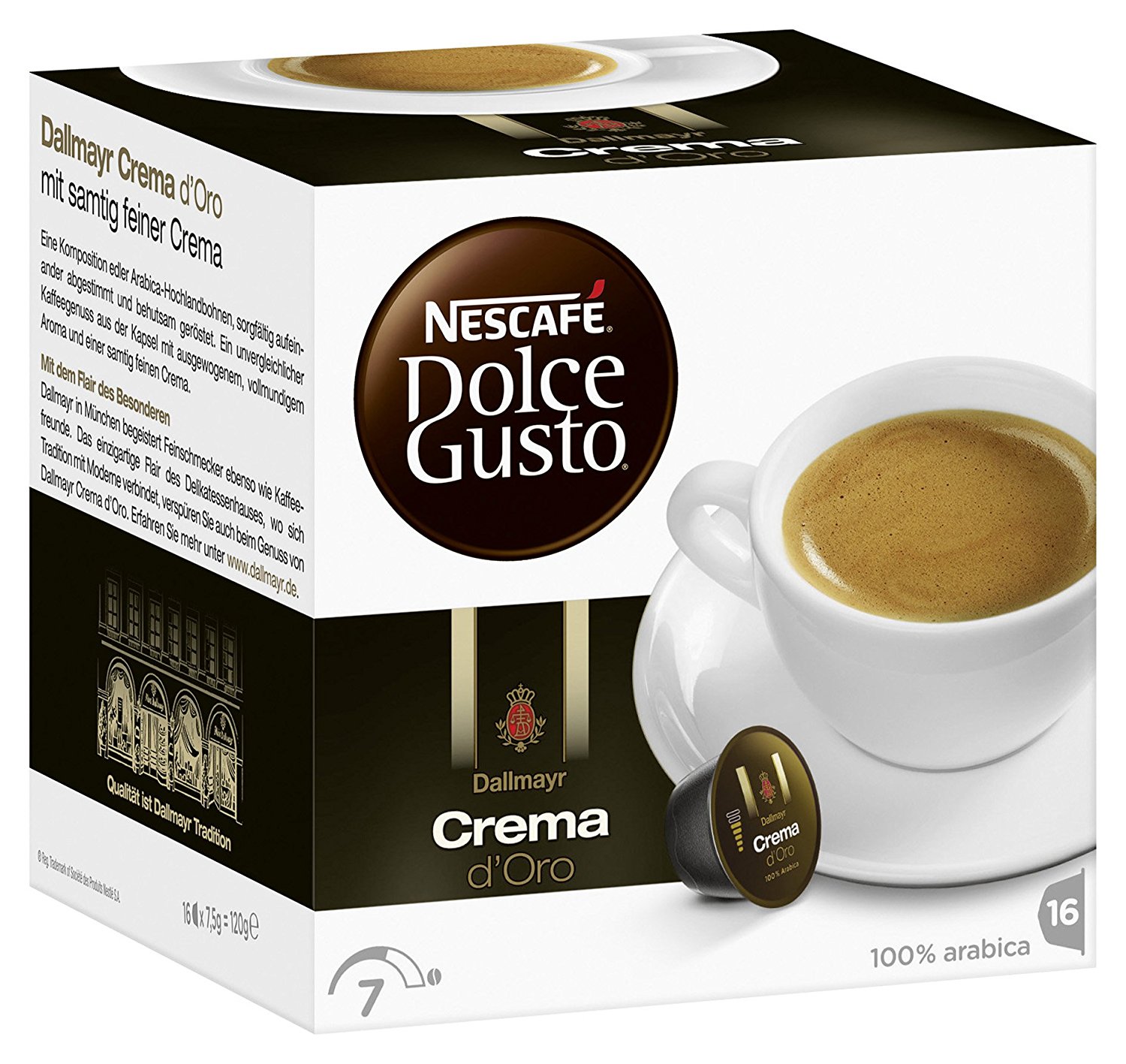 Nescafe Dolce Gusto Coffee Capsules – Dallmayr Crema D'Oro | GermanBuy.net