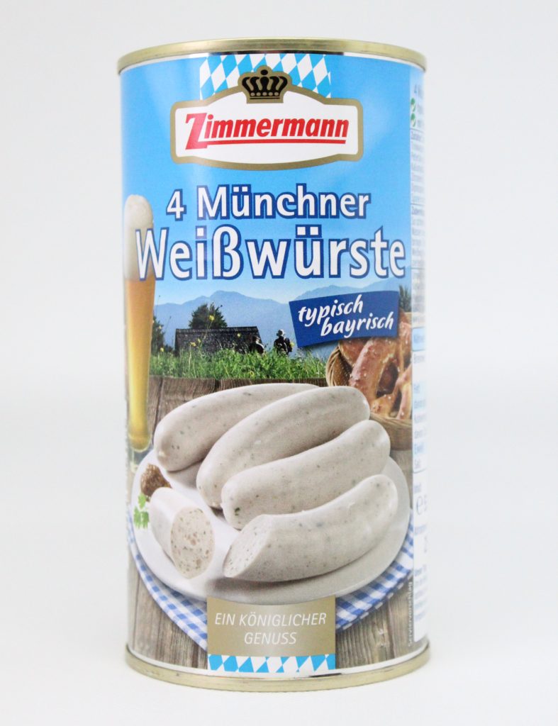 Munich Weisswurst Bavarian Oktoberfest Sausage