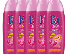 5x Fa Kids Mermaid Shower Gel & Shampoo From Germany