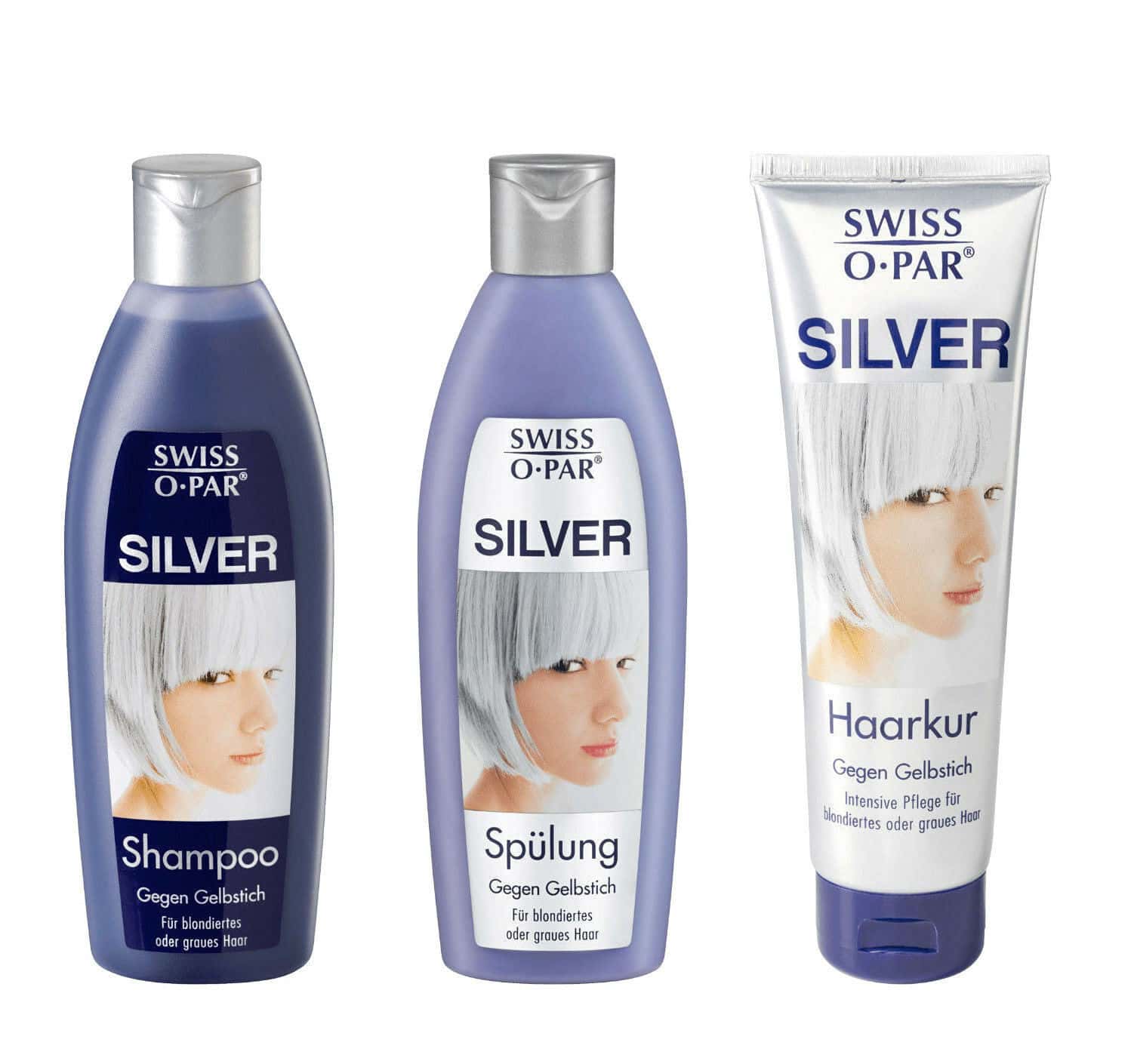 golf Feasibility materiale Swiss-o-Par Silver Shampoo Conditioner Treatment Set/Kit