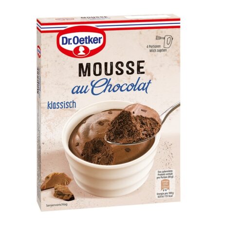 Dr. Oetker Mousse Classic Chocolate with chocolate chips