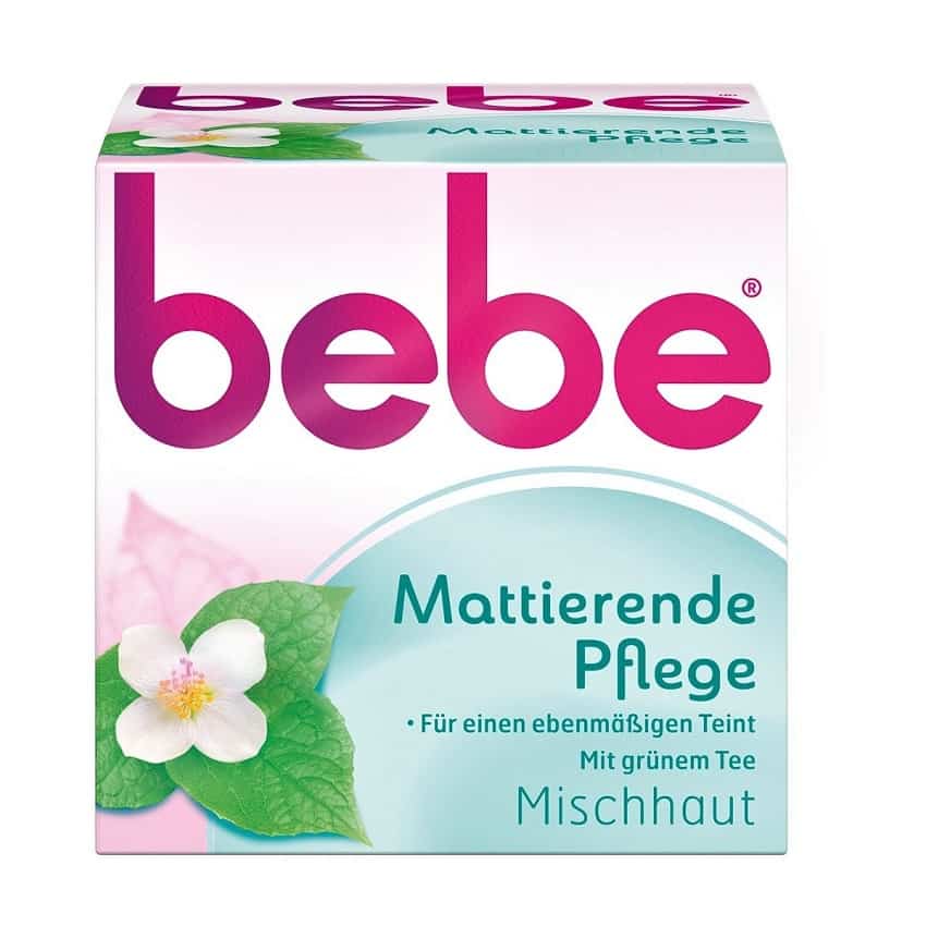 Bebe Mattifying Care Gentle Facial Cream With Green Tea For Combination Skin 50 Ml 1 7 Fl Oz Buy German