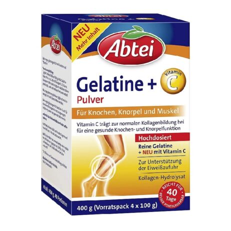 Abtei Gelatine Powder Plus Vitamin C