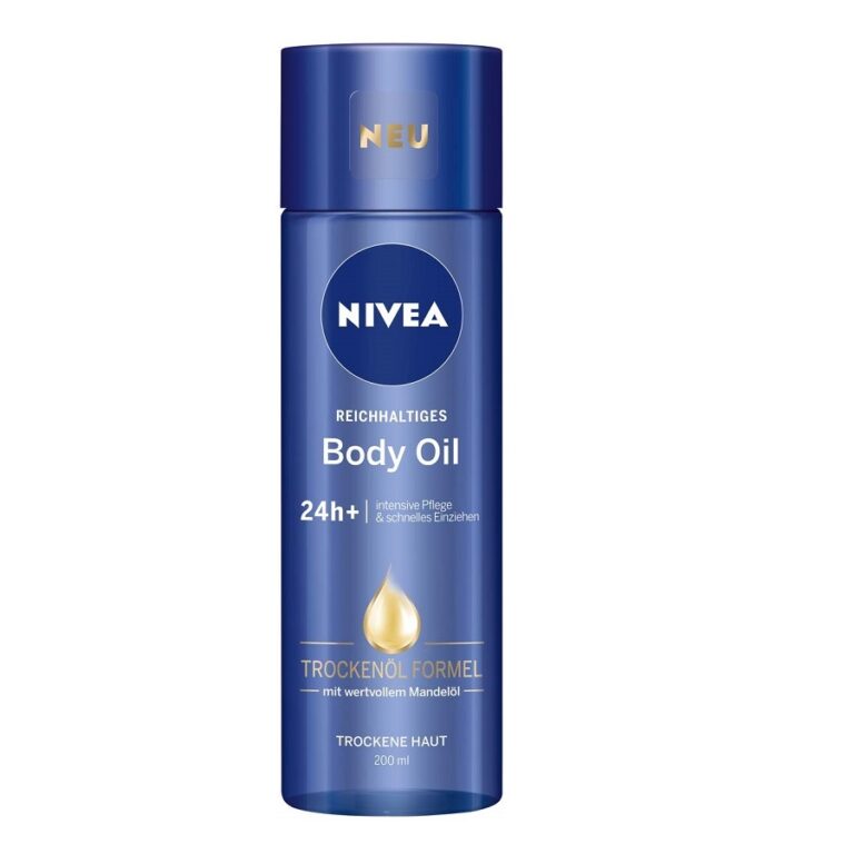 NIVEA Body Oil 24h intensive care for dry skin with almond oil 200ml