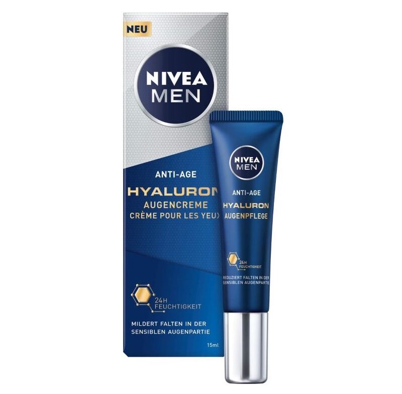 NIVEA MEN AntiAge Hyaluronic Eye Care 15ml / 0.5 Fluid Ounces Buy German