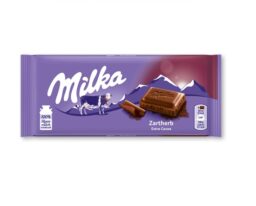 Milka Soft Herb Alpine Milk Chocolate Bar