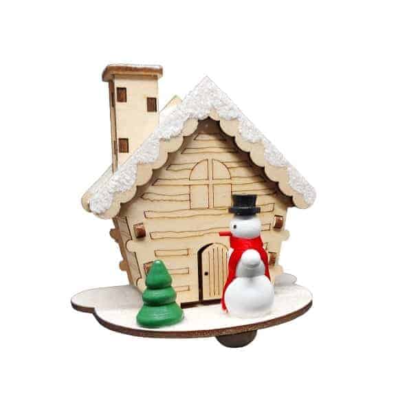 Christmas Smokehouse Incense Burner from Germany