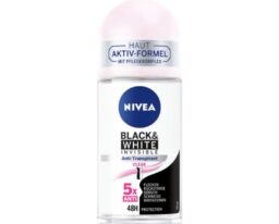 NIVEA Anti-Transpirant Roll-on Black & White Invisible Clear