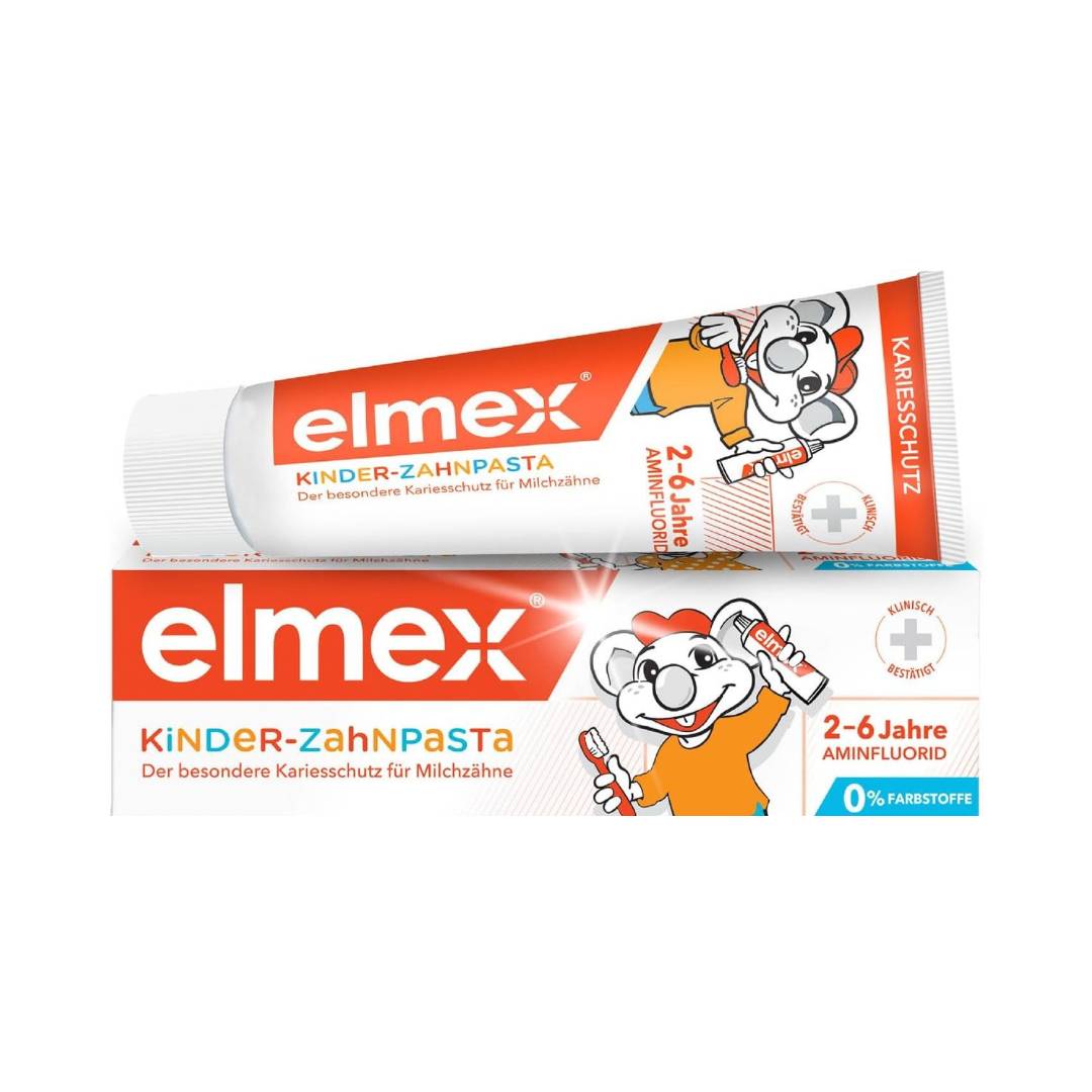 elmex Children’s Toothpaste tube