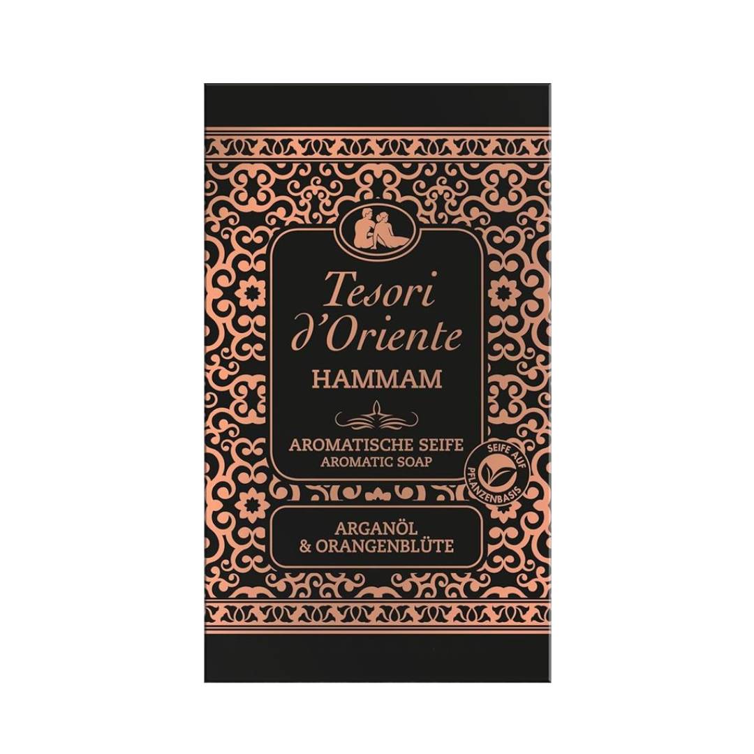 Tesori d'Oriente Aromatic Soap Hammam with argan oil and orange blossom