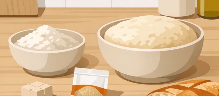 Fresh yeast, dry yeast, and instant yeast in Germany for traditional home baking