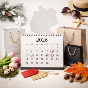 German shopping seasons 2026 guide with sales timing, Black Friday, clearance, and smart buying tips.
